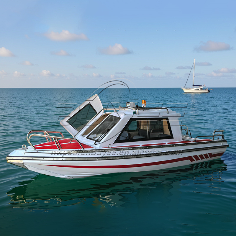 Fishing Boat Aluminum - 17.6ft/5.38m High Speed Cabin Fishing Boat