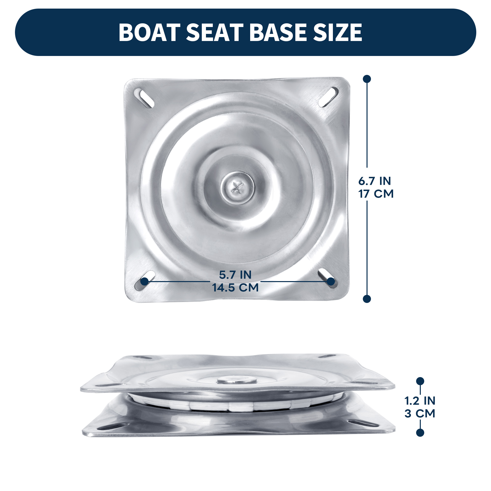Boat Seat Swivel, 316 Stainles - Fishing Boat Seat 评论和价格