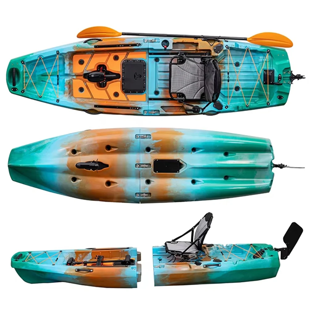 Modular Kayak With Engine Fish - Fishing Boat Paddle 评论和价格