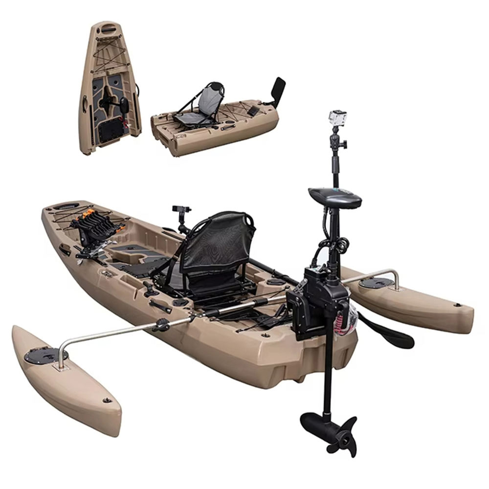 Modular Kayak With Engine Fish - Fishing Boat Paddle 评论和价格